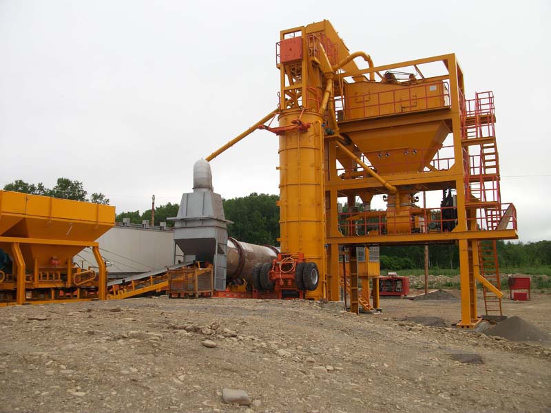  50TPH Mobile Asphalt Mixing Plant